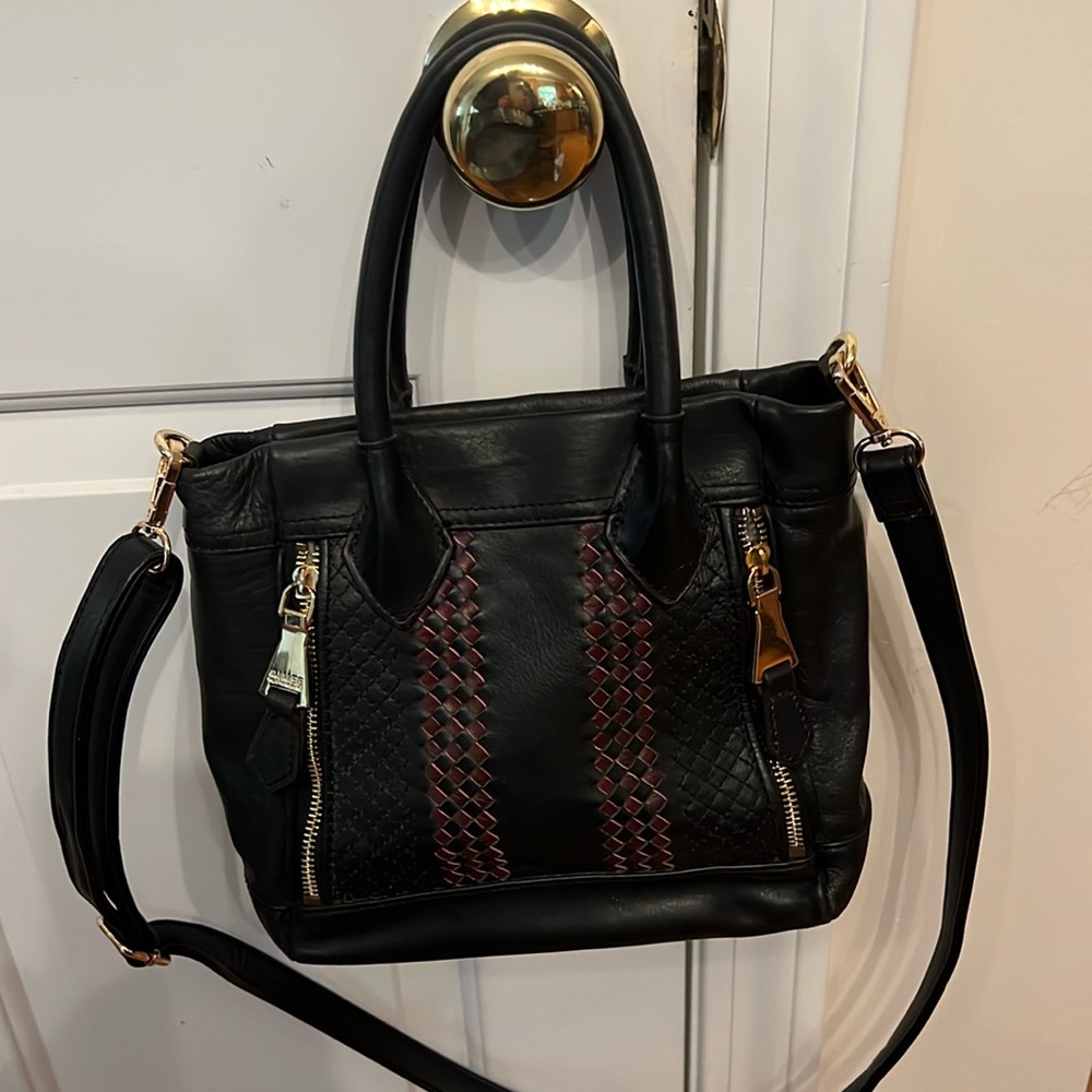Aimee kestenberg   Black leather  Crossbody.